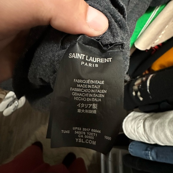 Saint Laurent Lightening Bolt Tee - Picture 4 of 4